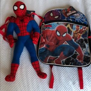 NWT GYMBOREE SPIDER-MAN BACK TO SCHOOL SET!!!